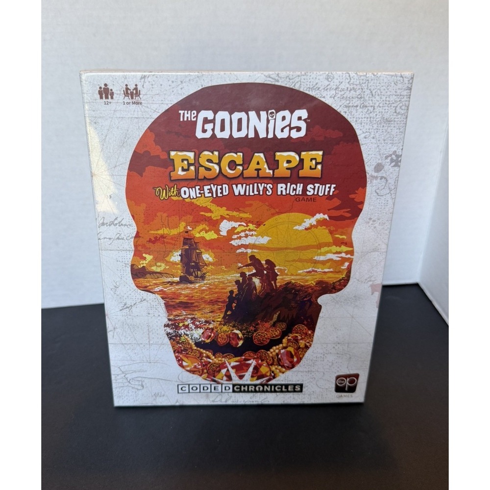 Goonies Escape With One Eyed Willy's Rich Stuff Game Brand New Sealed